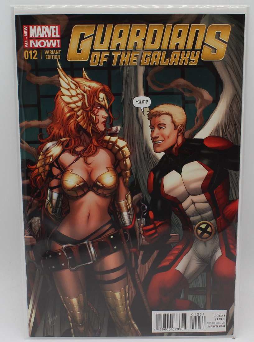 Guardians of the Galaxy #12 1:50 Angela Variant Comic Book (1 of 1)