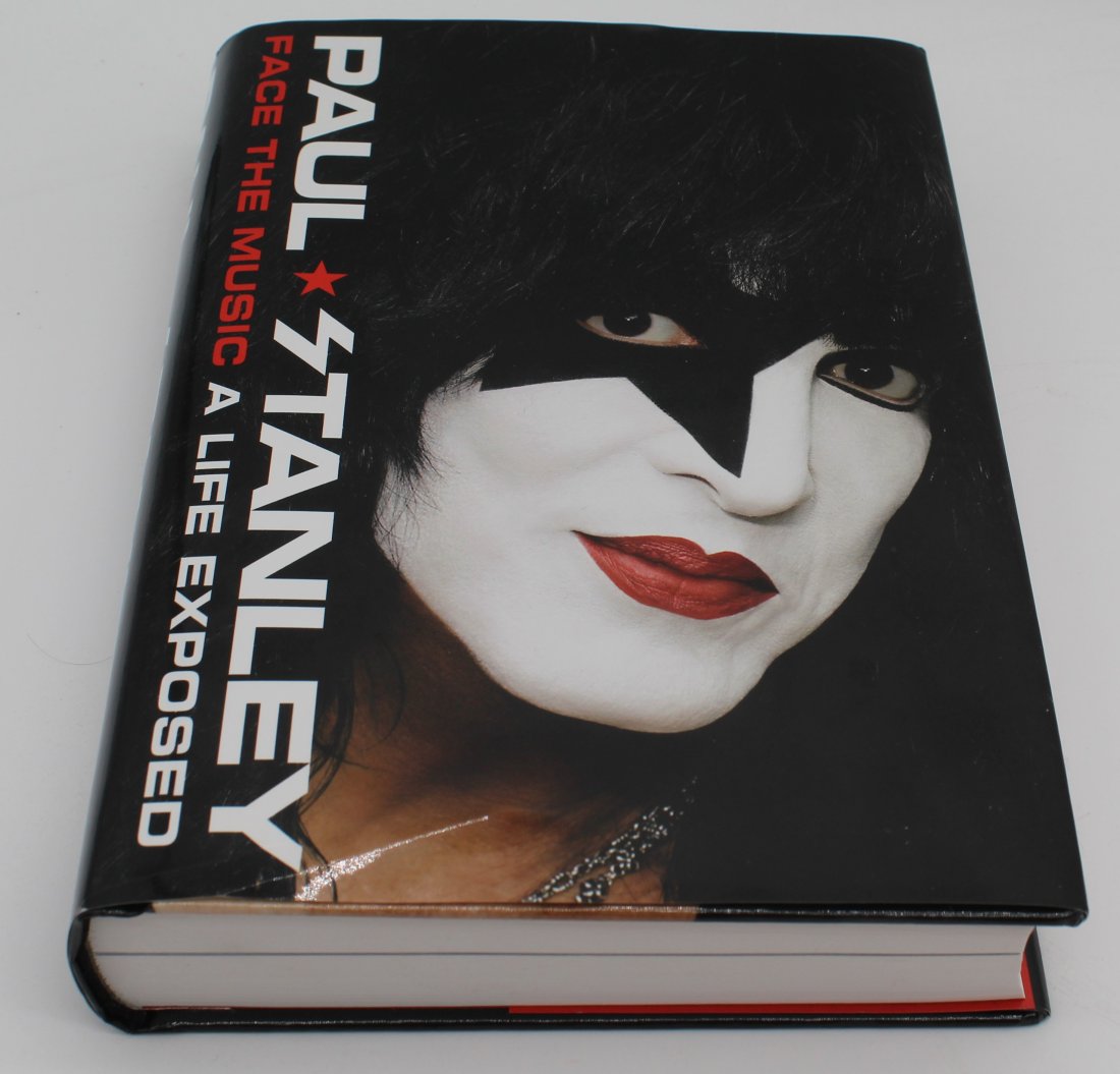 Paul Stanley Kiss Signed Autographed Book Face the Music a Life Exposed (1 of 7)