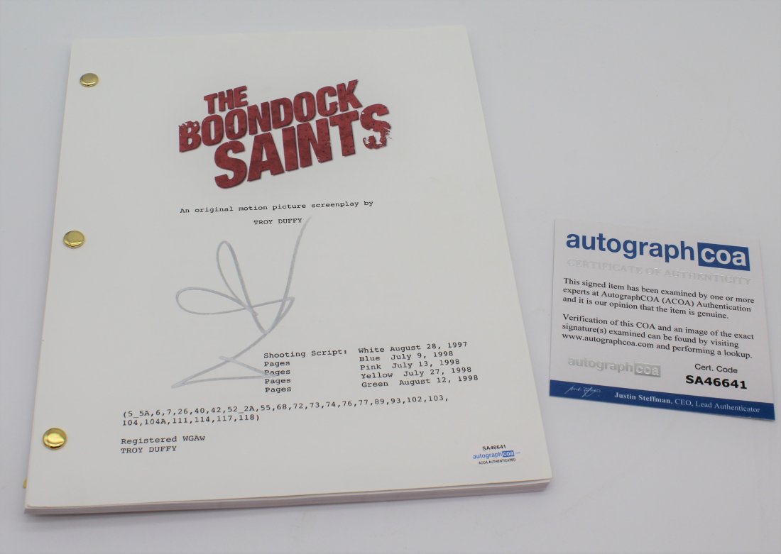 Norman Reedus Signed Autographed Boondock Saints Script with Autograph  COA Walking Dead (1 of 4)