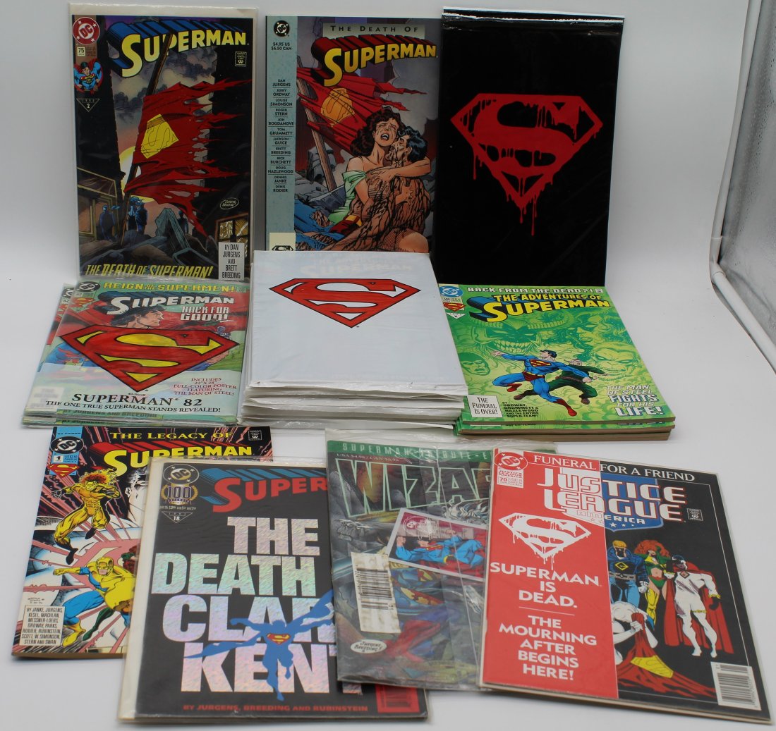 Death of Superman and Return Huge Comic Book Lot (1 of 8)