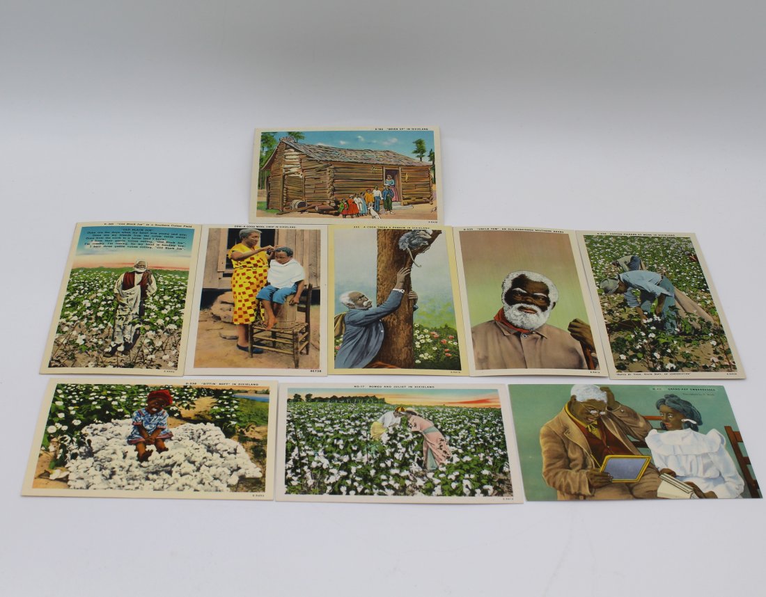 Black Americana 9 Postcard Lot - New Old Stock NOS Collection: Black Americana 9 Postcard Lot - New Old Stock NOS Collection