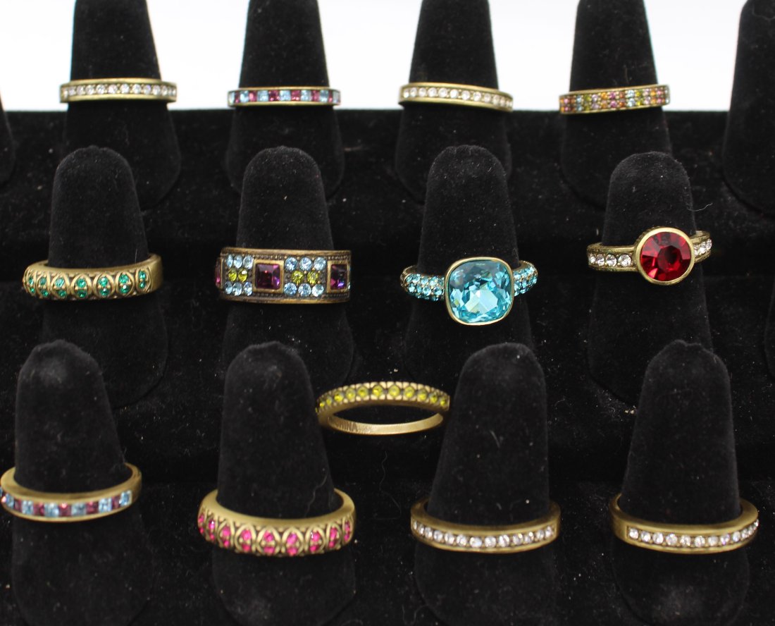 Heidi Daus Rhinestone 13 Ring Set (1 of 1)