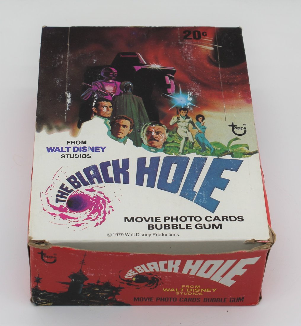 Disney's The Black Hole Movie Trading Cards New Wax Box w/ 36 Unopened Packs 1979 (1 of 2)