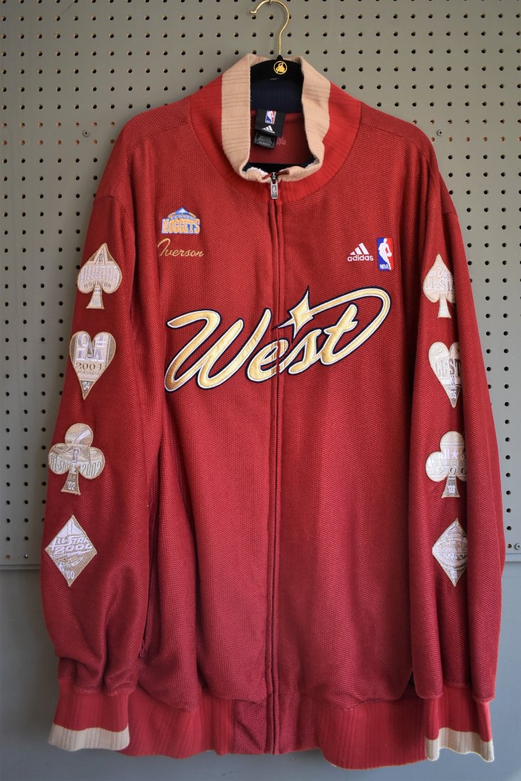 Limited Ed Adidas 2007 Nba All Star Game Allen Iverson Jacket Numbered