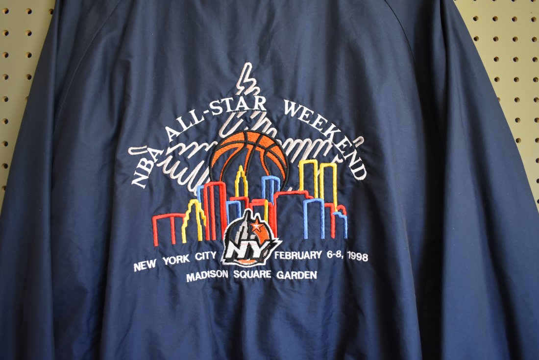 1998 NBA All-Star Weekend NY Windbreaker Jacket XXL (1 of 5)