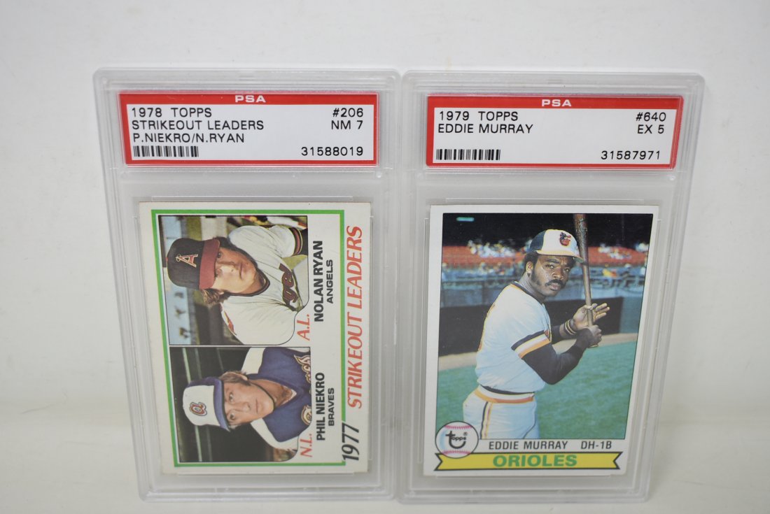 2 TOPPS PSA Graded Cards 1978 & 1979 (1 of 2)