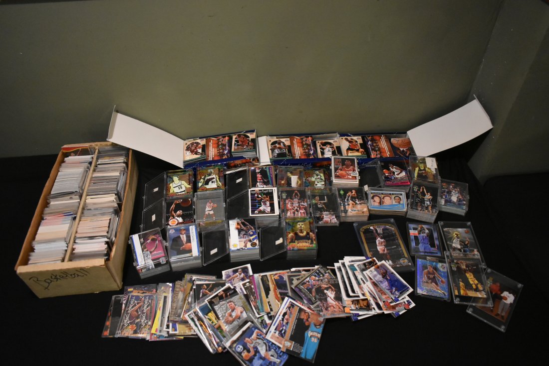 Large Lot of Basketball Cards Unsearched (1 of 4)