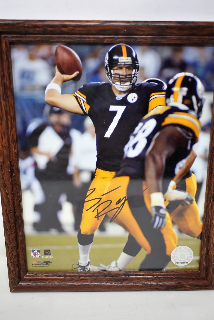 Ben Roethlisberger Autographed Photo (1 of 2)