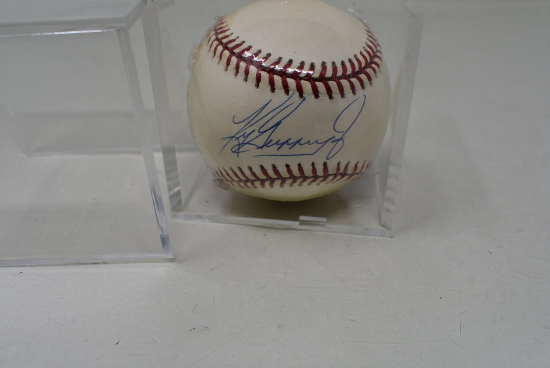 Ken Griffey Jr. Autographed Baseball (1 of 2)