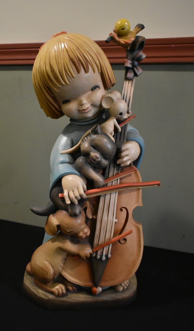 HUGE 21" Anri Ferrandiz Carving "The Quintet" Limited Edition (1 of 8)