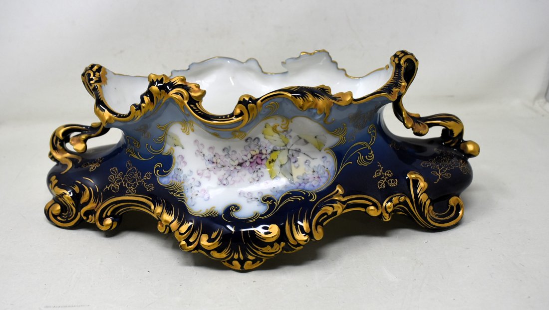 Gorgeous Limoges Pairpoint Centerpiece Vase (1 of 4)