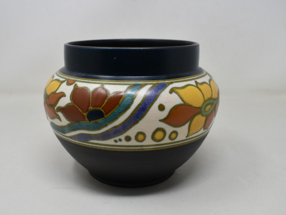 Gouda Holland Pottery 8" Vase/Bowl (1 of 4)