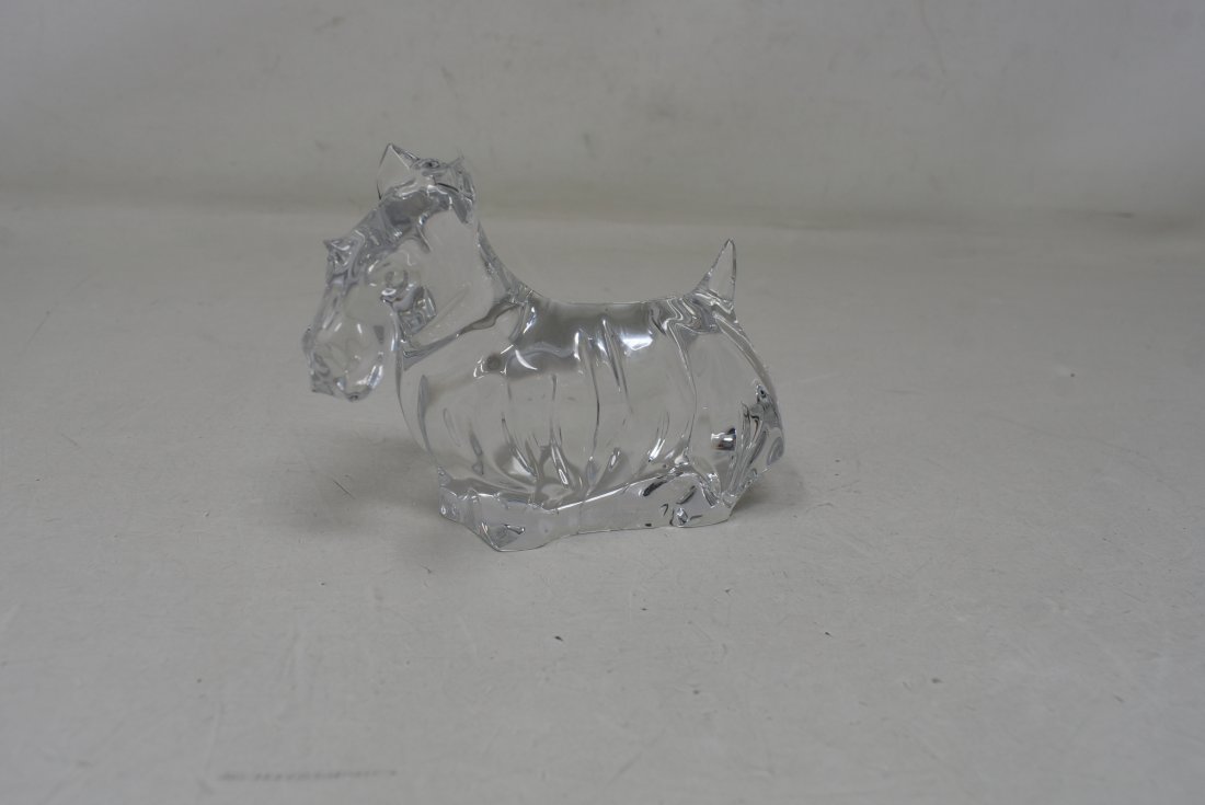 Baccarat Crystal Scottie Dog (1 of 3)