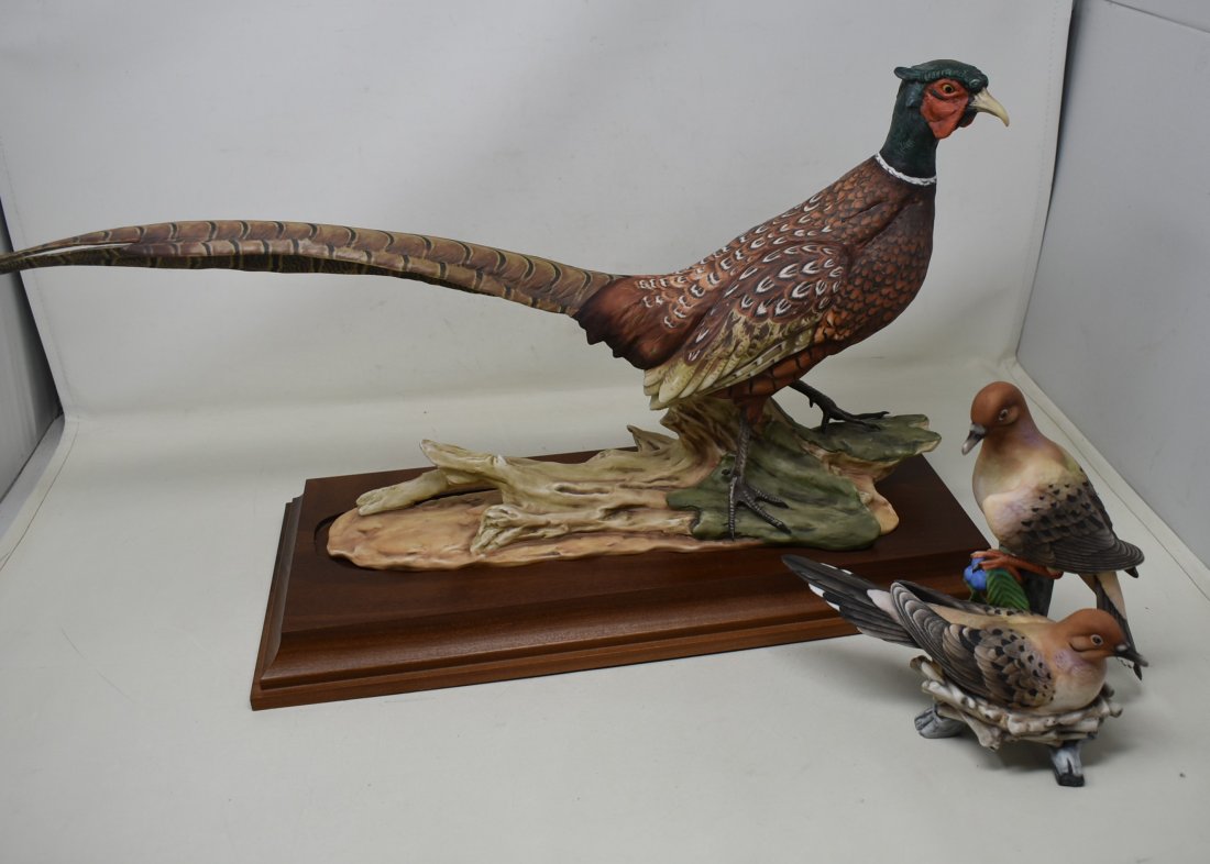 Kaiser Porcelain Limited Edition Ring-Necked Pheasant Numbered (1 of 7)