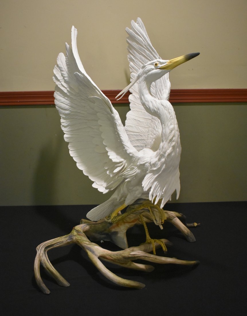 STUNNING! MASSIVE Boehm Porcelain Bird (1 of 6)