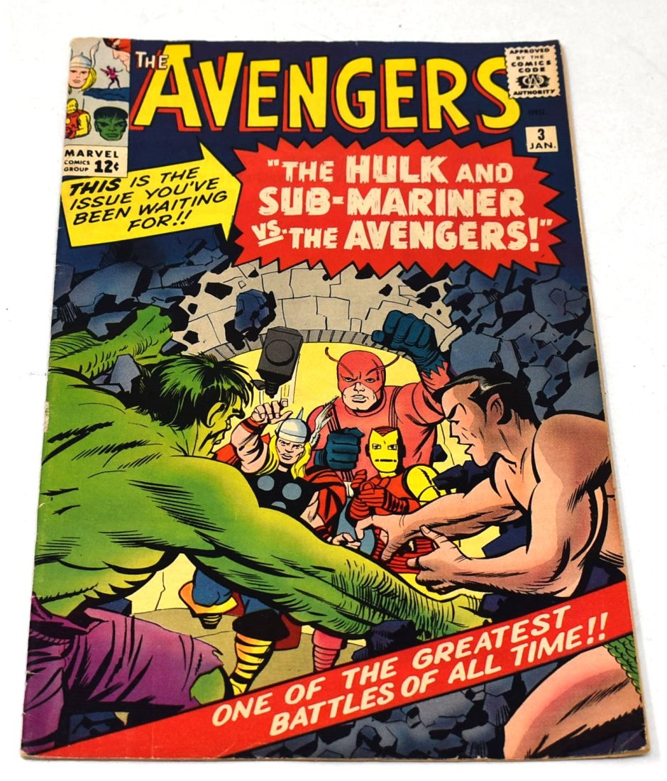 Avengers #3 Vs. Hulk and Sub-Mariner (1 of 6)