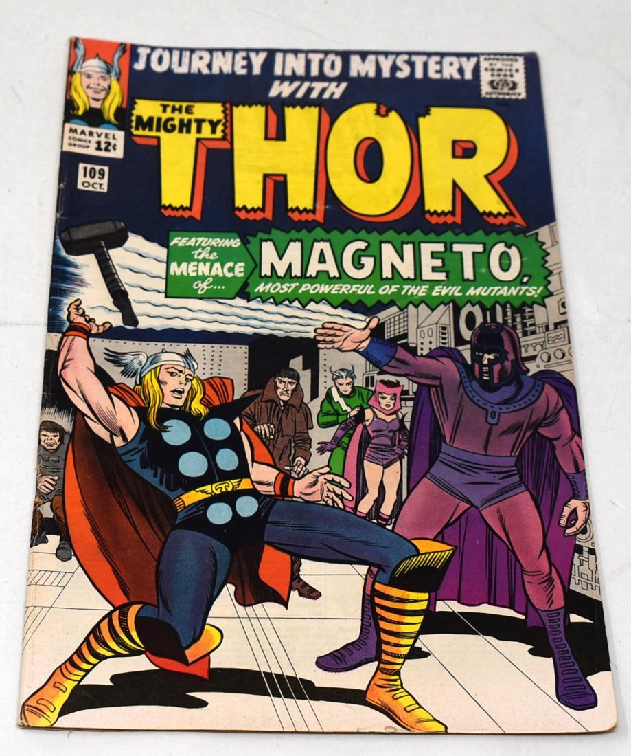 Journey Into Mystery #109 1st Magneto Outside X-men: Journey Into Mystery #109 1st Magneto Outside X-Men - as Shown in Photos, not perfect but a nice Readable Copy