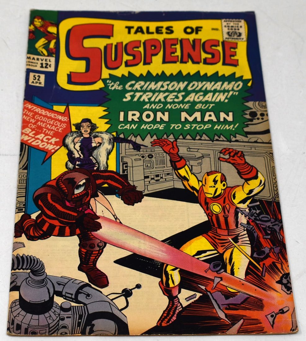 Tales of Suspense #52 1st Black Widow: Tales of Suspense #52 1st Black Widow - as Shown in Photos, not perfect but a nice Readable Copy