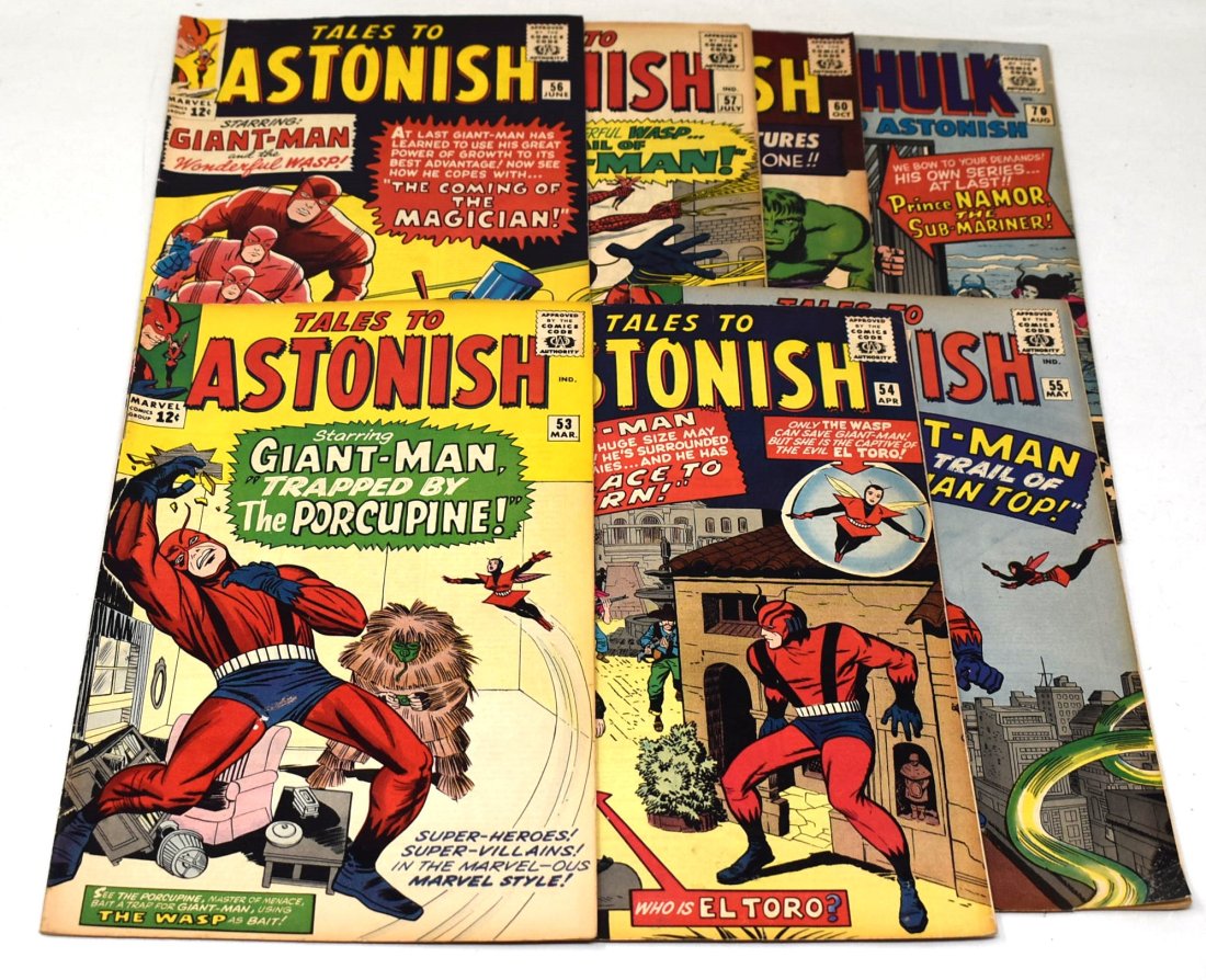 Tales to Astonish 53 54 55 56 57 60 70 1st king Neptune (1 of 19)