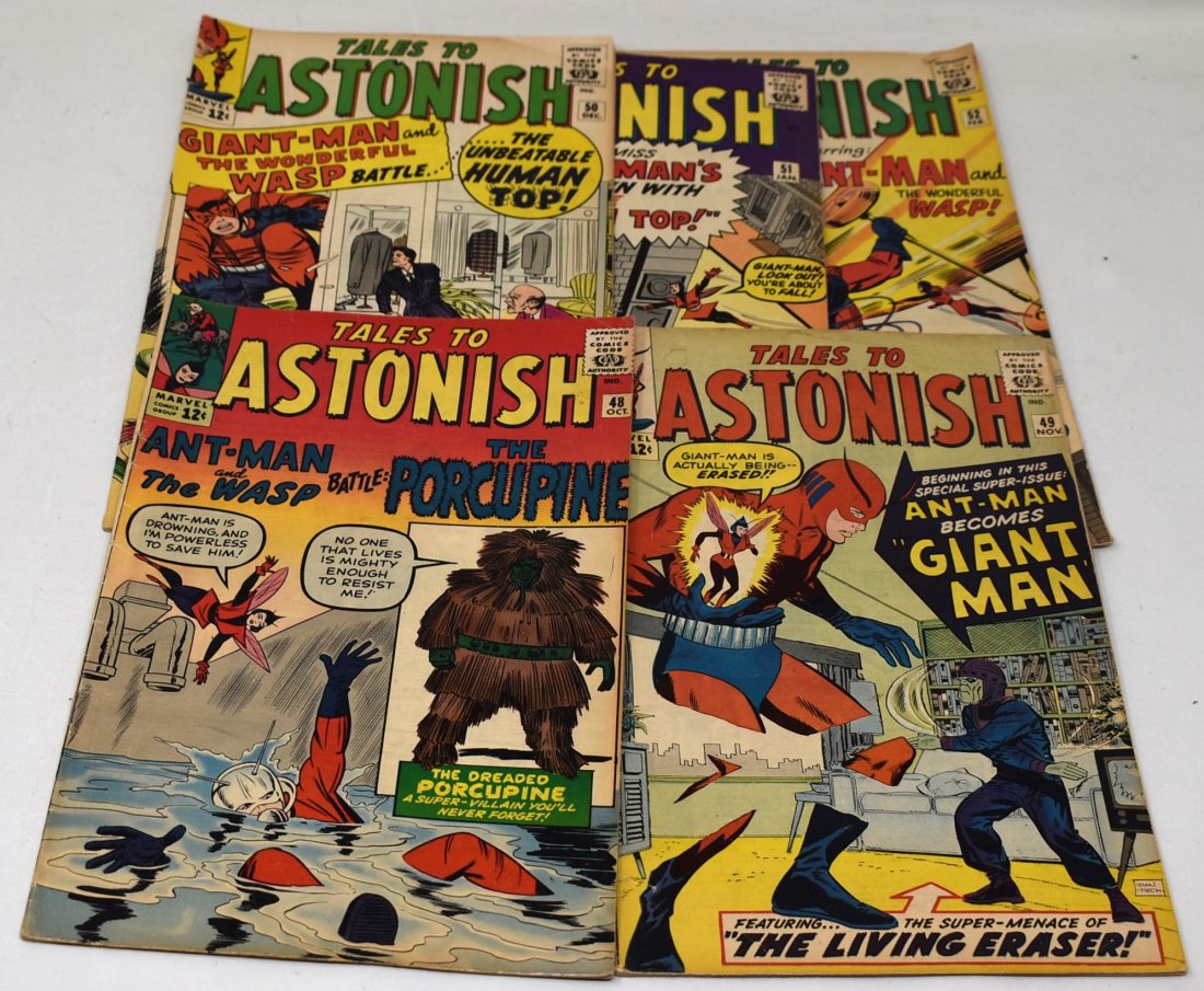 Tales to Astonish 48 49 50 51 52 1st porcupine Giant Man Human Top Black Knight (2nd) (1 of 16)