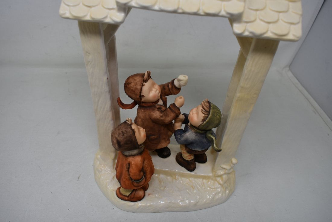 Hummell Group- Unfinished, Incomplete Paint: A Group of Prototype Hummel Figures with unfinished Paint.