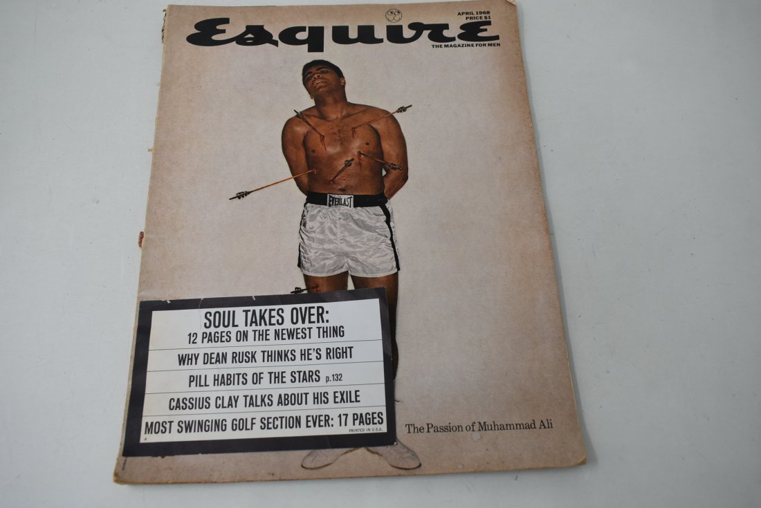 April 1968 Esquire Magazine Muhammad Ali Cassius Clay (1 of 5)