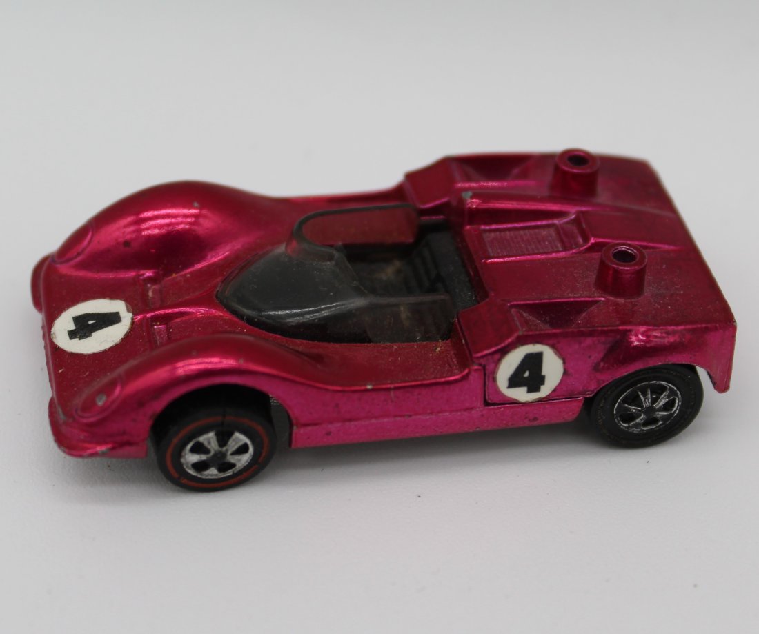 Hot Wheels Redline Chaparral Pink No Tail Fin (1 of 5)