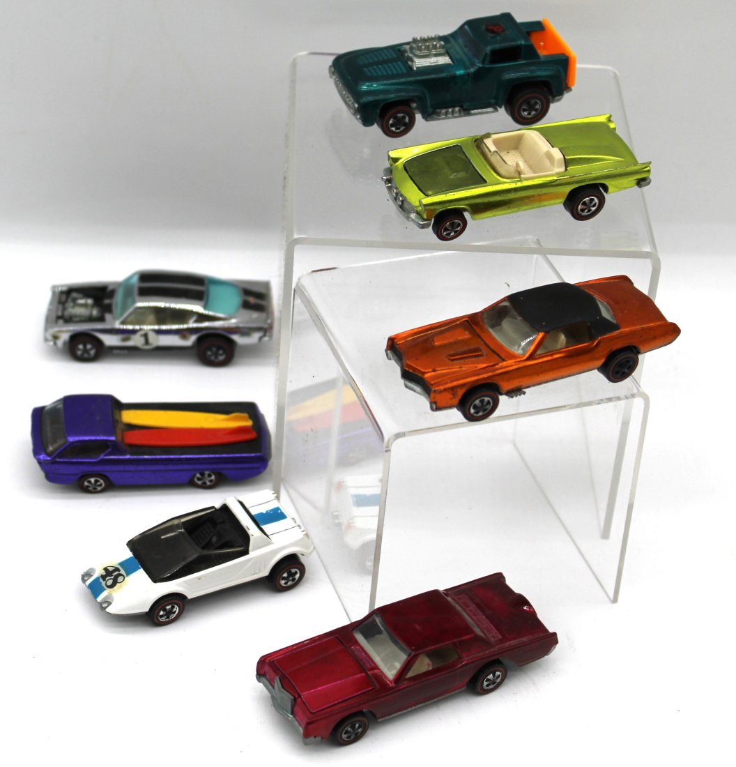 Lot of 7 Vintage Hot Wheels Redline Cars (1 of 9)