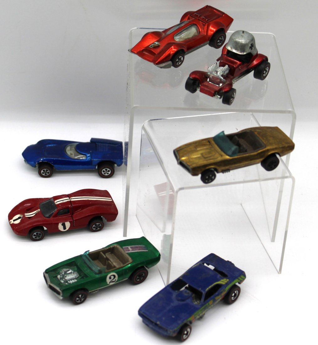 Lot of 7 Vintage Hot Wheels Redline Cars (1 of 9)