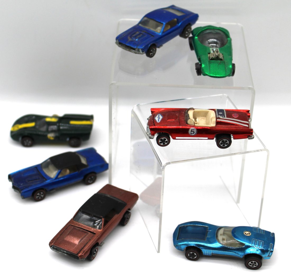 Lot of 7 Vintage Hot Wheels Redline Cars (1 of 9)