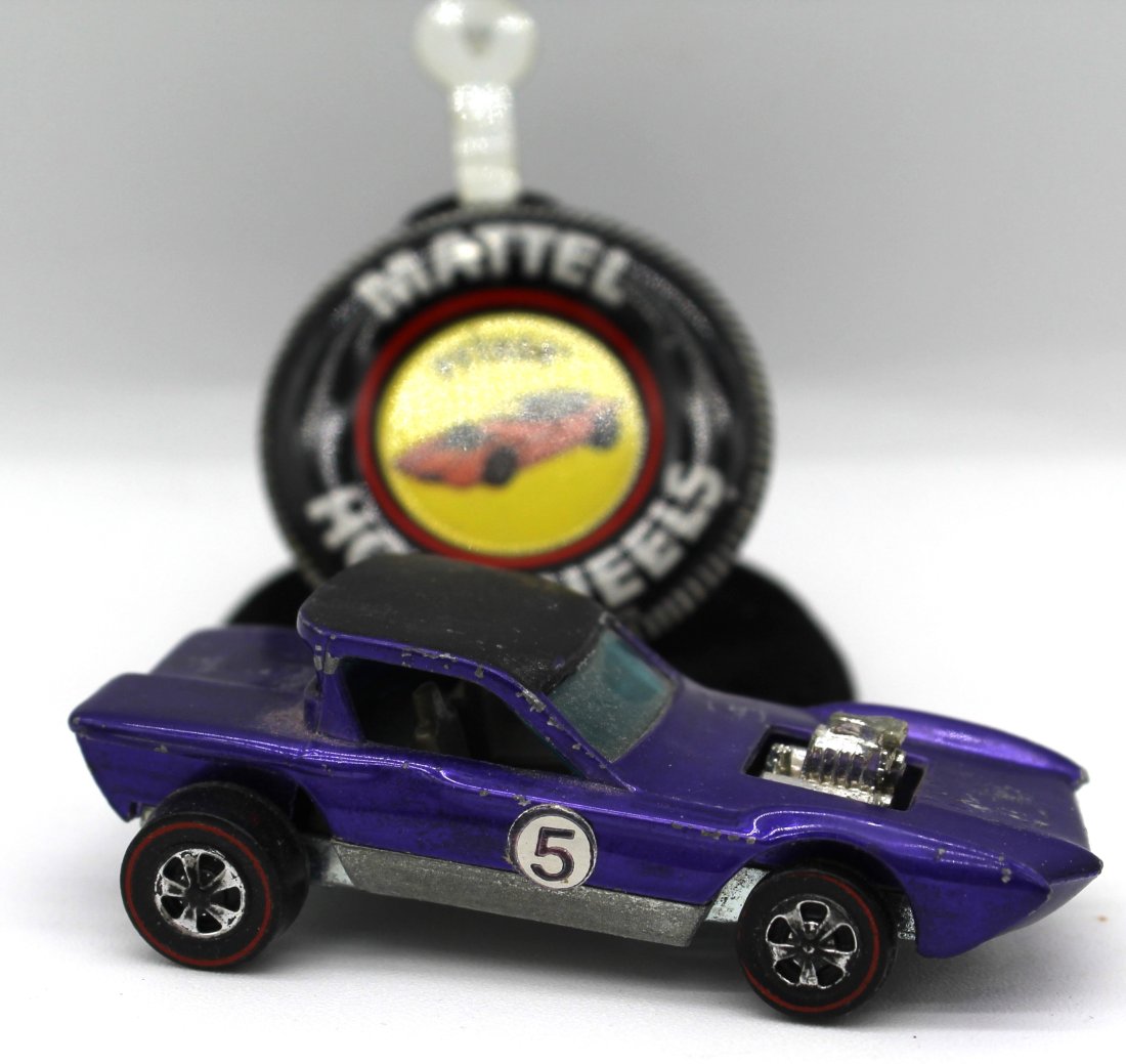 Hot Wheels Redline Python Purple w/ Button (1 of 7)