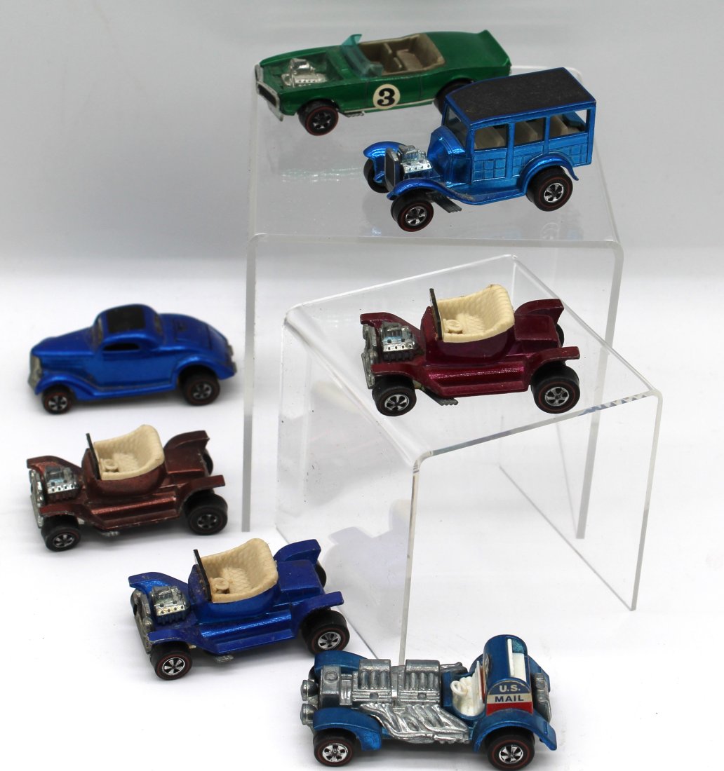Lot of 7 Vintage Hot Wheels Redline Cars (1 of 9)
