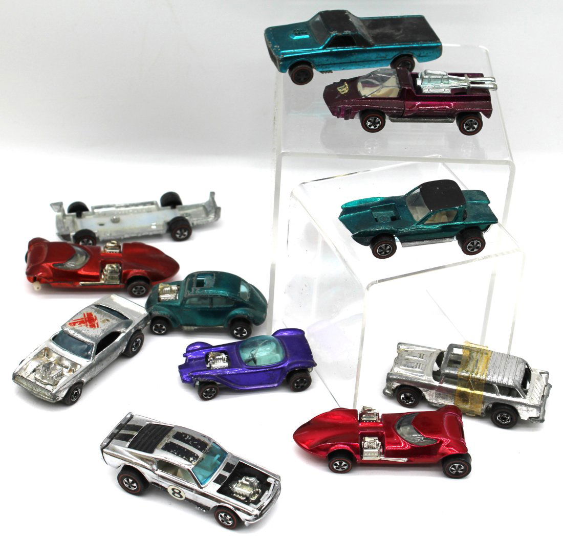 Lot of 11 Vintage Hot Wheels Redline Cars (1 of 6)