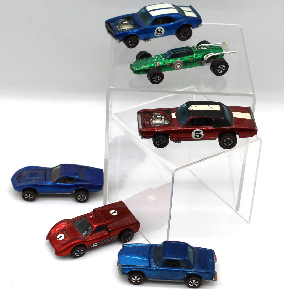 Lot of 6 Vintage Hot Wheels Redline Cars (1 of 6)