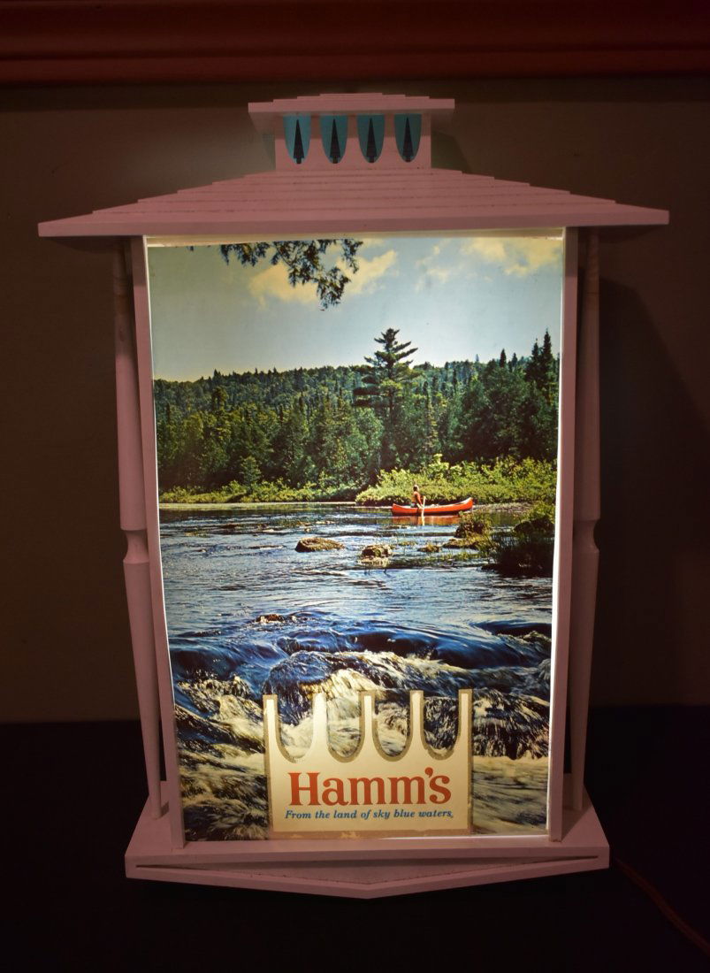Vintage Hamm's Beer Light (1 of 3)
