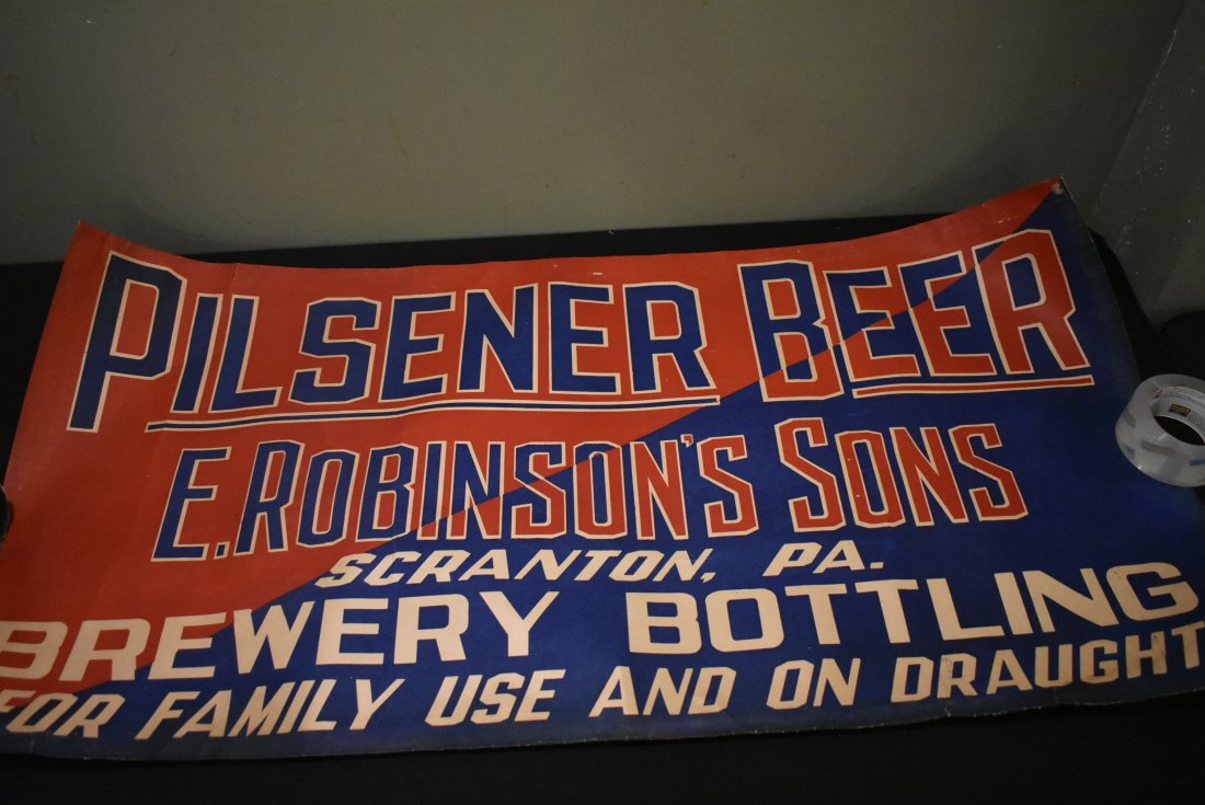 Early E. Robinson's Sons Pilsner Beer Large Poster (1 of 5)