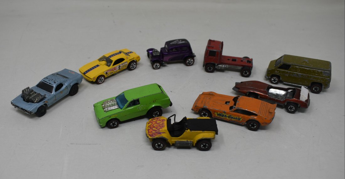 Lot of 9 Hot Wheels Redline Cars (1 of 5)
