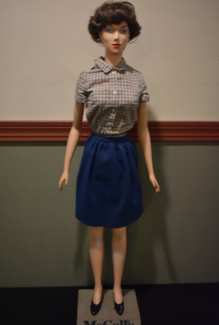 Vintage Original McCall's Patterns Store Display Doll Margit Nilsen (1 of 6)