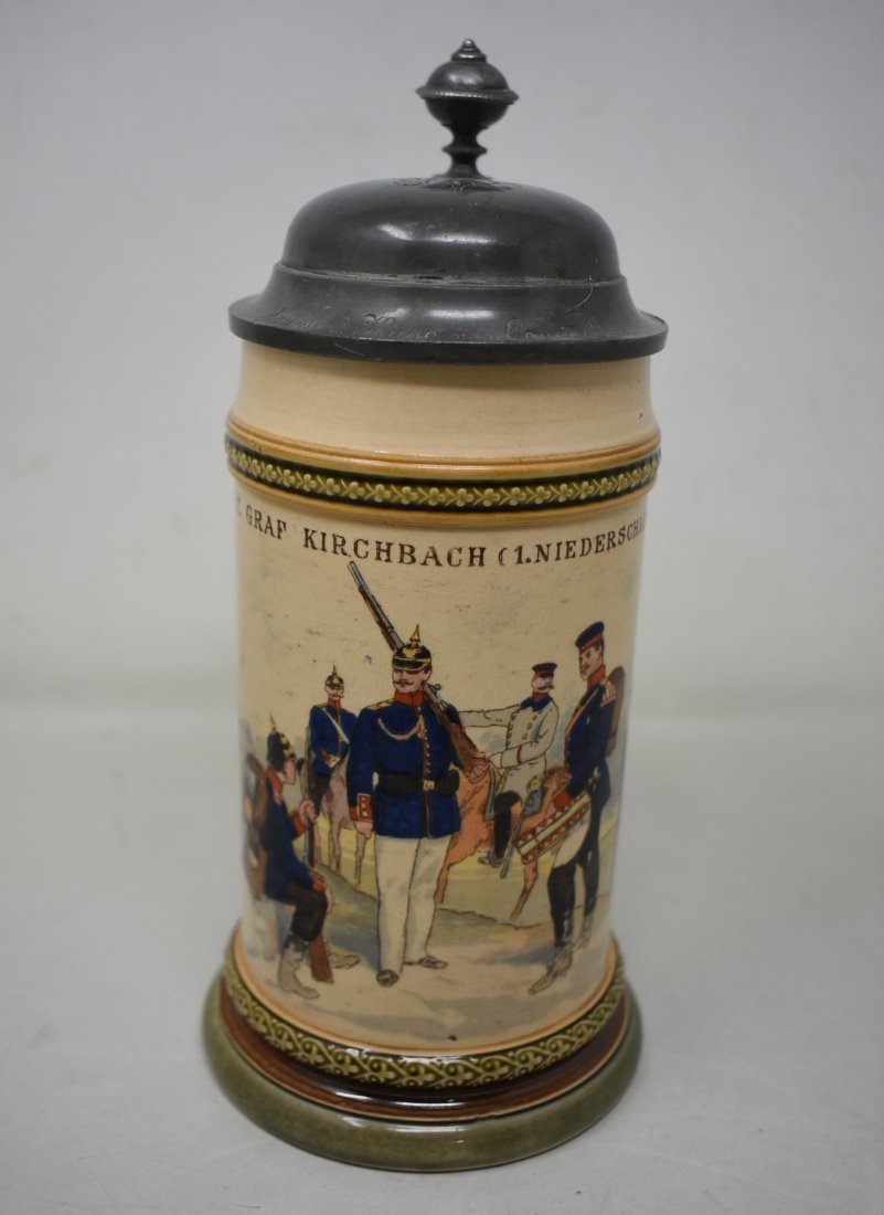 Mettlach 2140 Regimental Beer Stein (1 of 7)