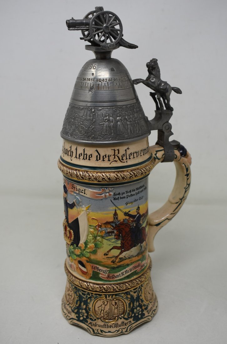Merkelbach & Wick 1/2 liter Regimental Pottery Beer Stein (1 of 5)