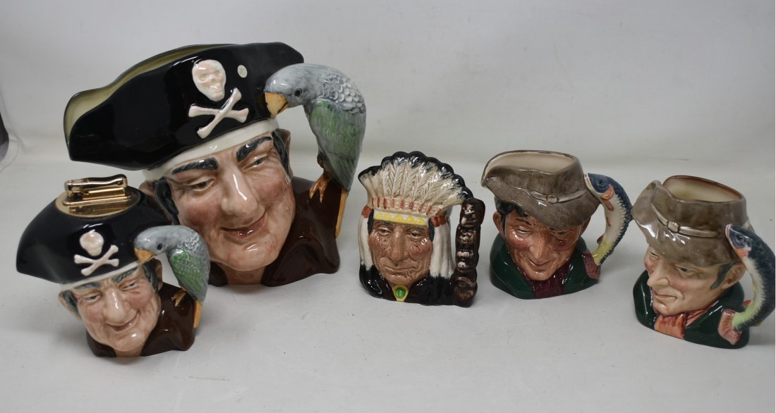 Lot of 5 Royal Doulton Mugs (1 of 7)