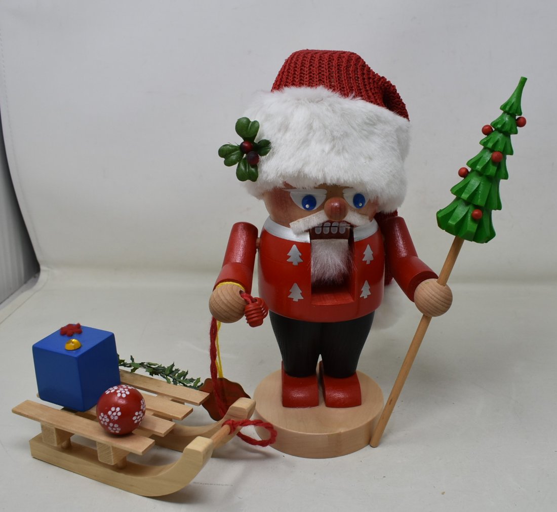 Steinbach 11" Nutcracker "Santa with Sleigh" New with Tags (1 of 4)