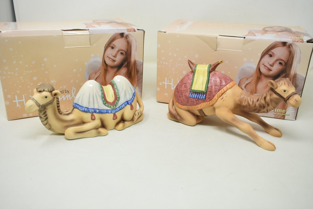 2011 Hummel Small Laying and Kneeling Camel Nativity Figures Exc in Box (1 of 5)