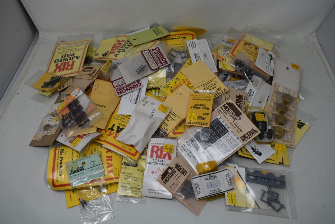 Large Lot of Assorted Train Parts and Accessories NEW (1 of 3)
