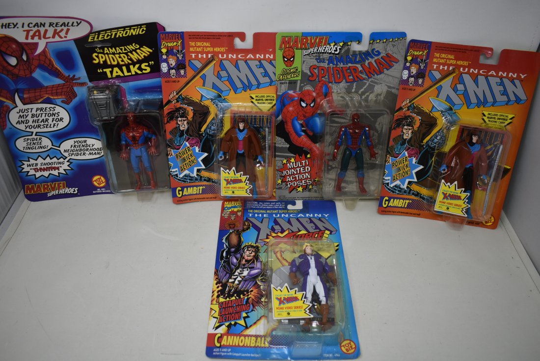 5 Marvel Spiderman Action Figures NEW SEALED (1 of 4)