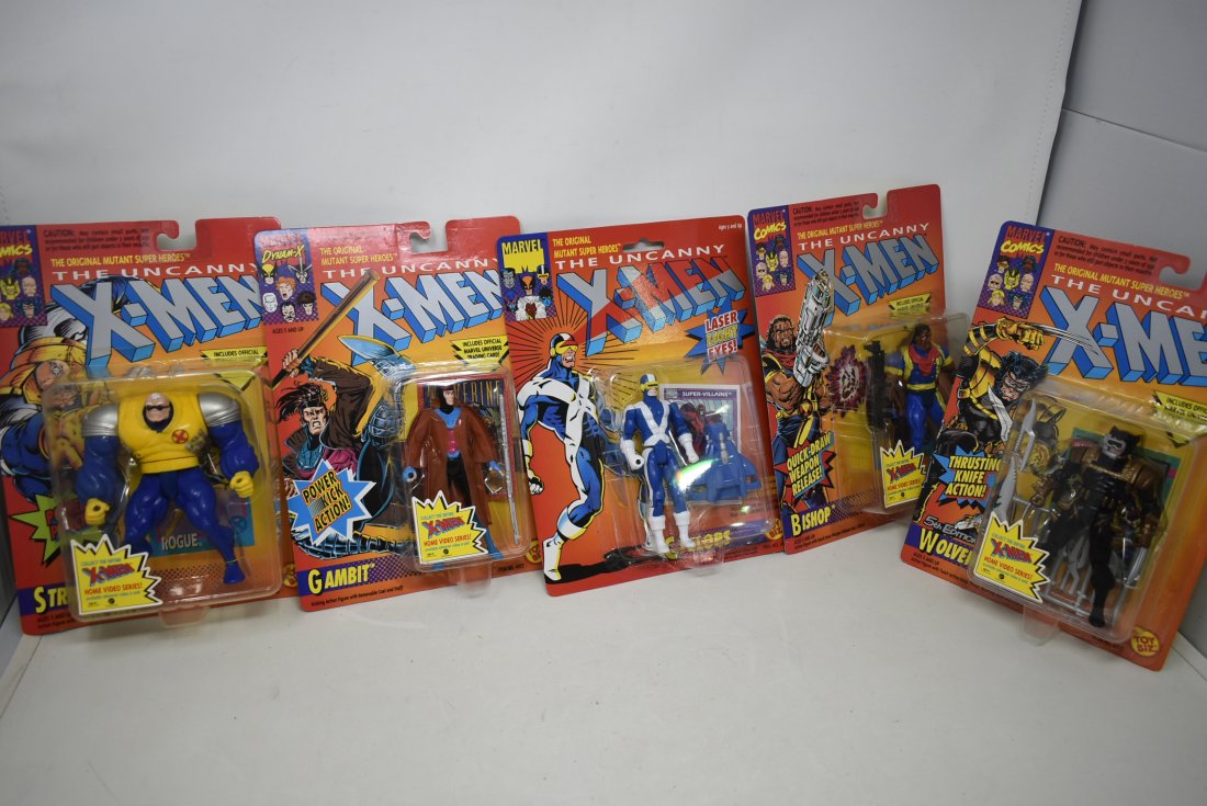 5 Marvel X-Men Action Figures NEW SEALED (1 of 4)