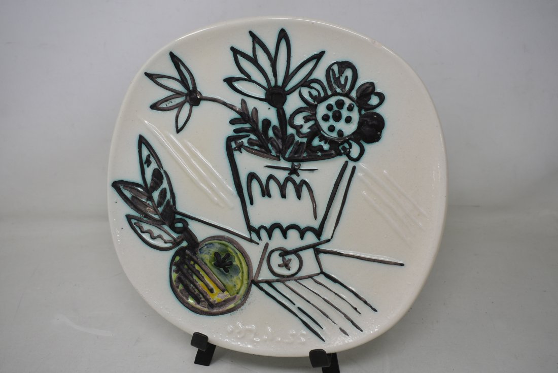Pablo Picasso Bouquet a la pomme Plate (1 of 7)