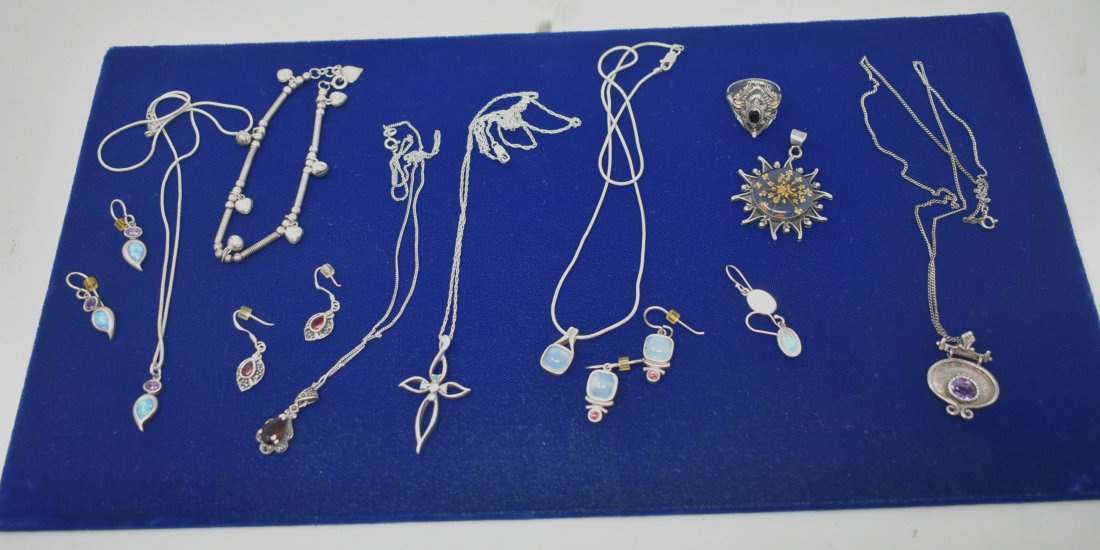 Lot of Sterling Silver Jewelry (1 of 3)