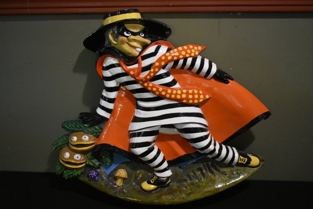 McDonalds Hamburgler Vintage Wall Plaque Hanging (1 of 3)