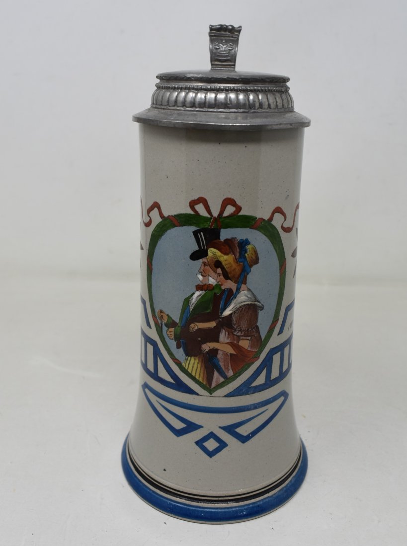 1/2 Liter Marzy & Remy #1759 Stoneware Beer Stein (1 of 6)